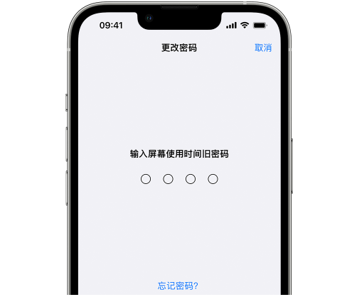 塔洋镇iPhone屏幕维修分享iPhone屏幕使用时间密码忘记了怎么办 