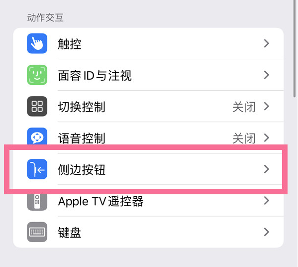 塔洋镇苹果14维修店分享iPhone14 Plus侧键双击下载功能关闭方法 