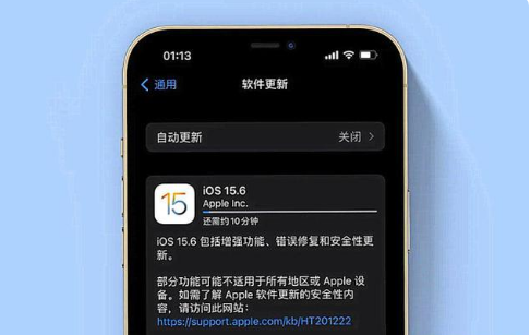 塔洋镇苹果手机维修分享iOS 15.6续航怎么样 